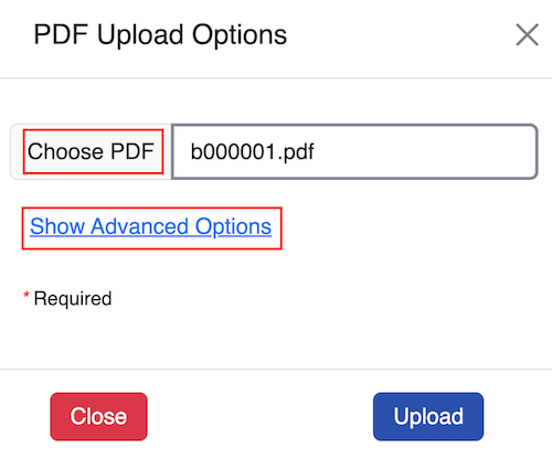 upload pdf