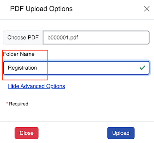 upload pdf advanced