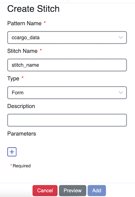 configure stitch 